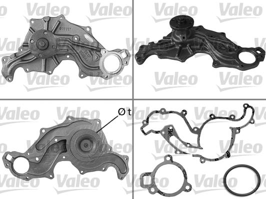 VALEO 506173 - Pompa acqua www.autoricambi360.it