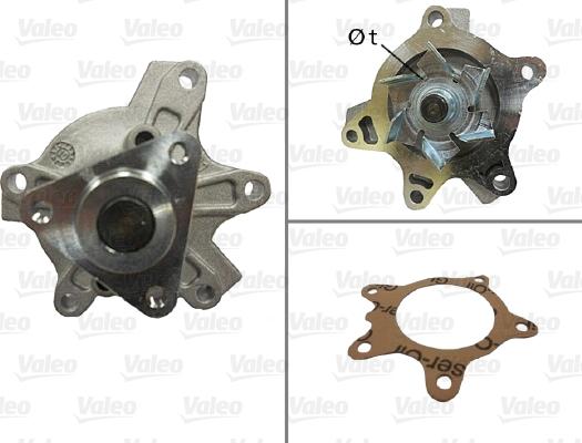 Valeo 506848 - Pompa acqua www.autoricambi360.it