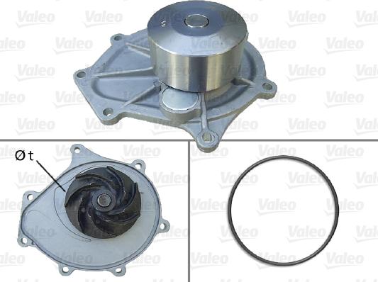 VALEO 506842 - Pompa acqua www.autoricambi360.it