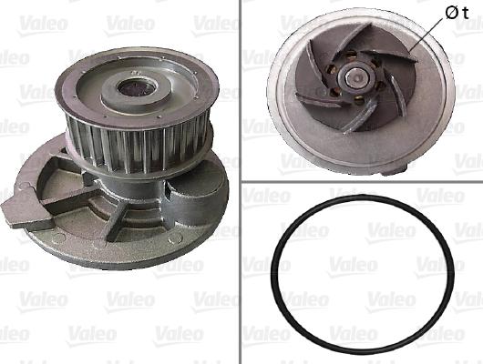 VALEO 506856 - Pompa acqua www.autoricambi360.it