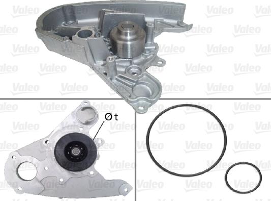 VALEO 506864 - Pompa acqua www.autoricambi360.it