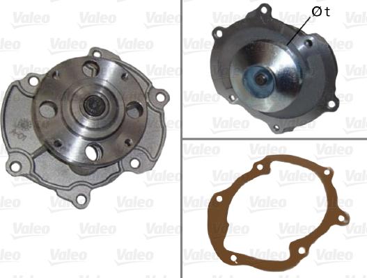 VALEO 506866 - Pompa acqua www.autoricambi360.it