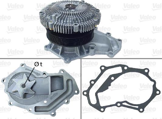 VALEO 506868 - Pompa acqua www.autoricambi360.it