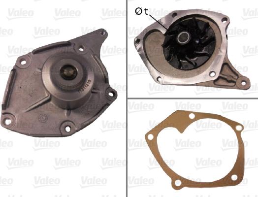 VALEO 506863 - Pompa acqua www.autoricambi360.it