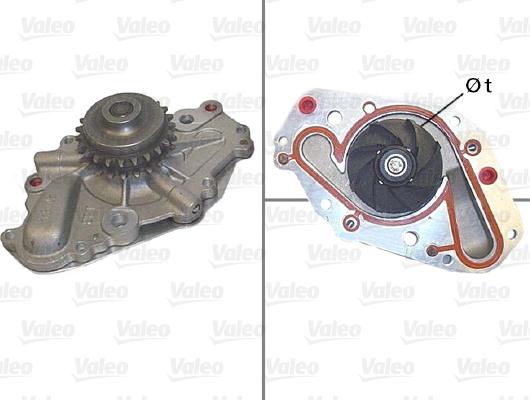VALEO 506803 - Pompa acqua www.autoricambi360.it
