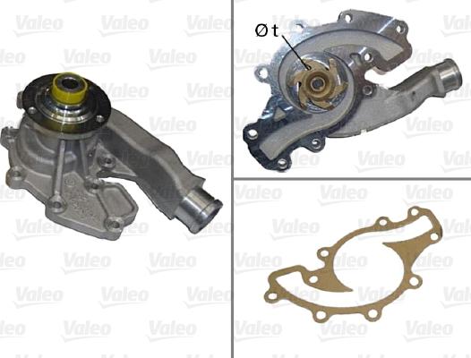 VALEO 506829 - Pompa acqua www.autoricambi360.it