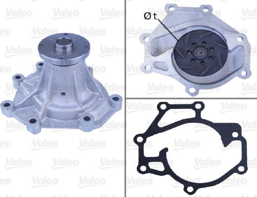 Valeo 506826 - Pompa acqua www.autoricambi360.it