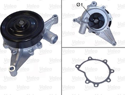 Valeo 506820 - Pompa acqua www.autoricambi360.it
