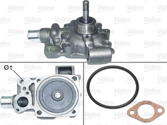 Valeo 506879 - Pompa acqua www.autoricambi360.it