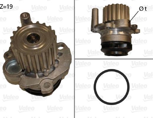 VALEO 506871 - Pompa acqua www.autoricambi360.it