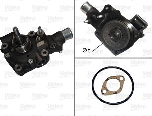 VALEO 506304 - Pompa acqua www.autoricambi360.it
