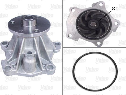 VALEO 506300 - Pompa acqua www.autoricambi360.it