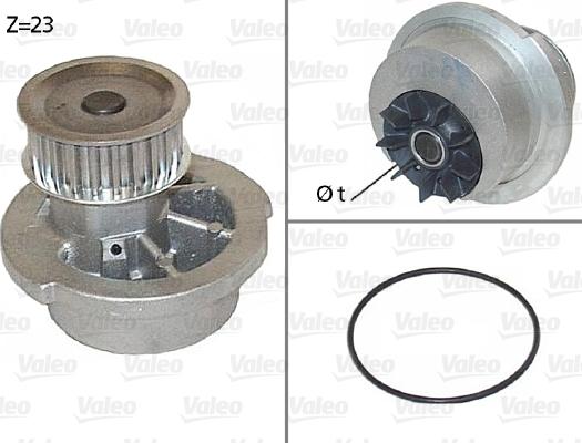 VALEO 506308 - Pompa acqua www.autoricambi360.it