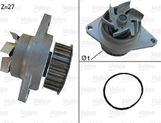 VALEO 506385 - Pompa acqua www.autoricambi360.it
