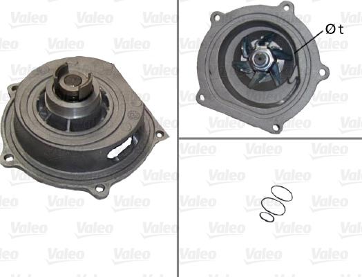 Valeo 506320 - Pompa acqua www.autoricambi360.it