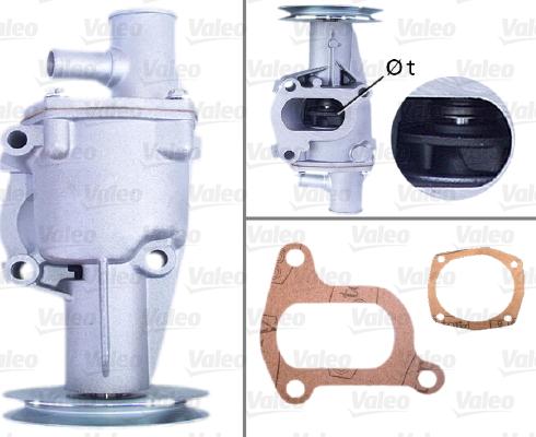 VALEO 506294 - Pompa acqua www.autoricambi360.it
