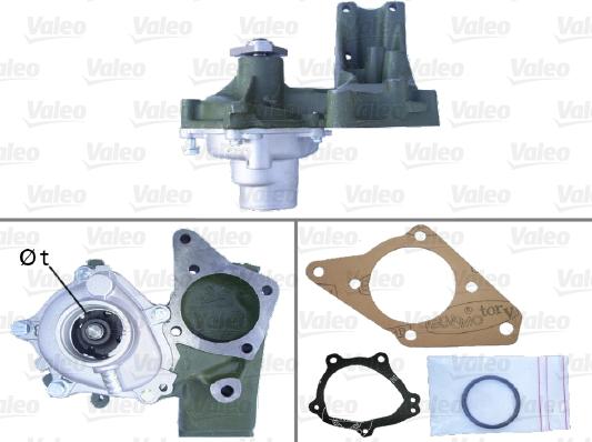 VALEO 506293 - Pompa acqua www.autoricambi360.it
