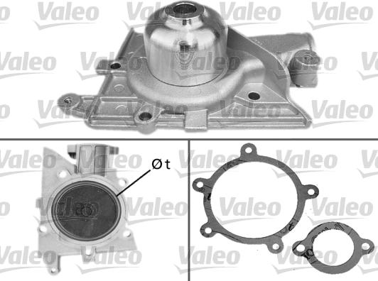 VALEO 506256 - Pompa acqua www.autoricambi360.it
