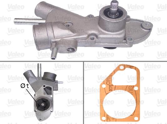 Valeo 506230 - Pompa acqua www.autoricambi360.it