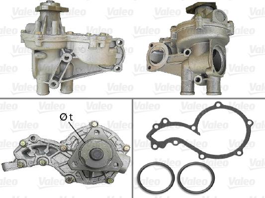 VALEO 506227 - Pompa acqua www.autoricambi360.it