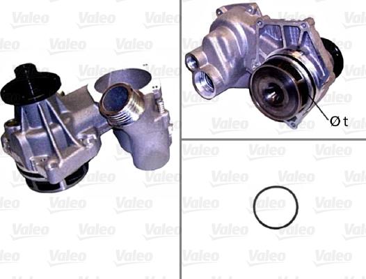 Valeo 506799 - Pompa acqua www.autoricambi360.it