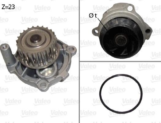 VALEO 506790 - Pompa acqua www.autoricambi360.it
