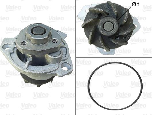 Valeo 506798 - Pompa acqua www.autoricambi360.it