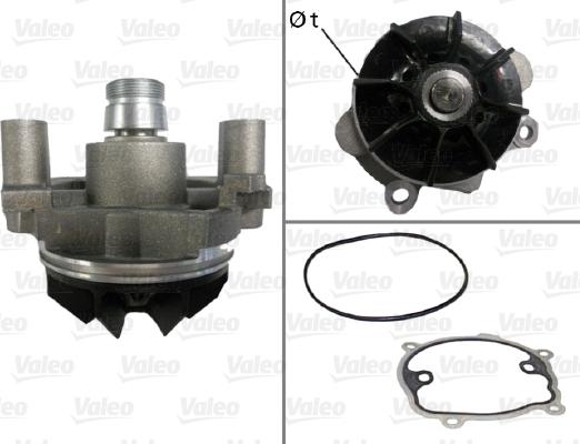 Valeo 506709 - Pompa acqua www.autoricambi360.it