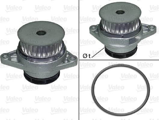 VALEO 506706 - Pompa acqua www.autoricambi360.it