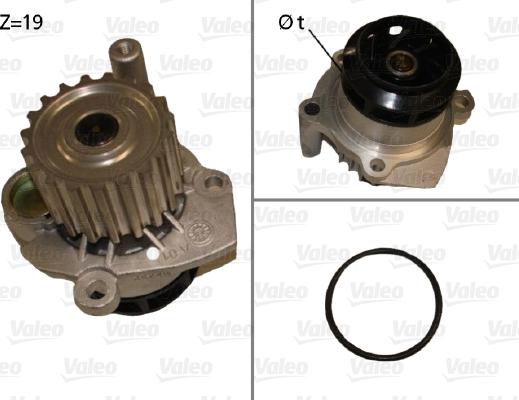 VALEO 506700 - Pompa acqua www.autoricambi360.it