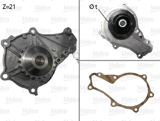 Valeo 506714 - Pompa acqua www.autoricambi360.it