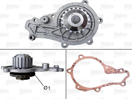 VALEO 506715 - Pompa acqua www.autoricambi360.it