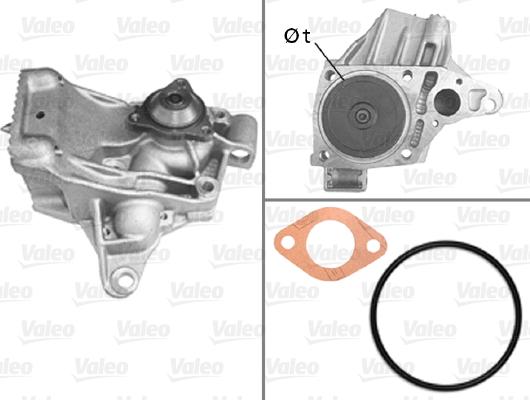 VALEO 506783 - Pompa acqua www.autoricambi360.it