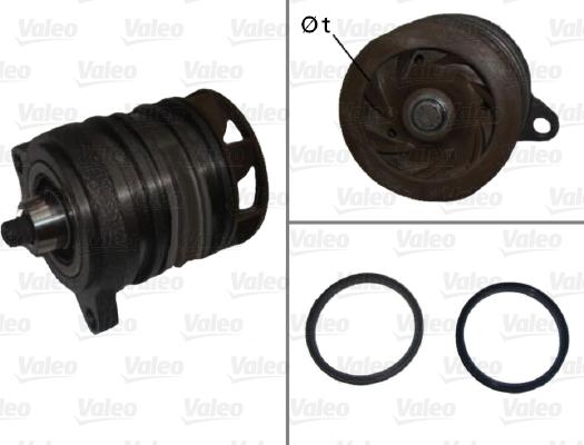 VALEO 506726 - Pompa acqua www.autoricambi360.it