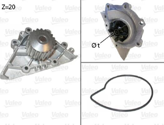 VALEO 506720 - Pompa acqua www.autoricambi360.it