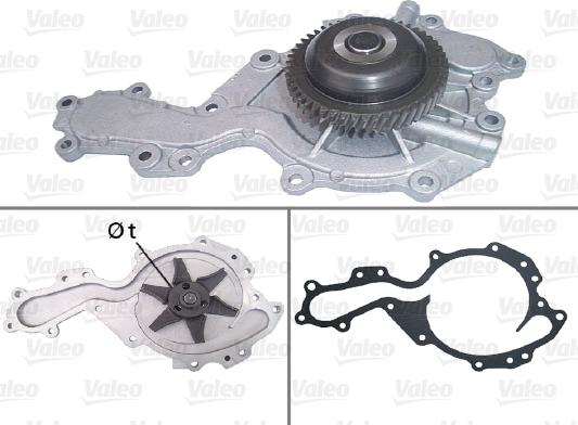 VALEO 506728 - Pompa acqua www.autoricambi360.it