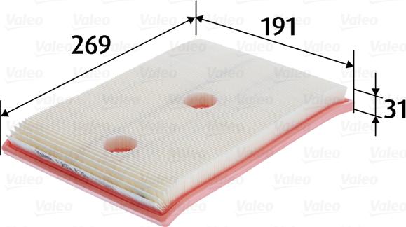 VALEO 585431 - Filtro aria www.autoricambi360.it