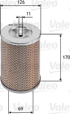 VALEO 585655 - Filtro aria www.autoricambi360.it