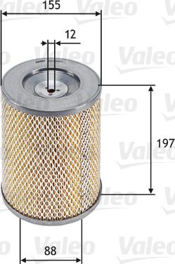 VALEO 585666 - Filtro aria www.autoricambi360.it