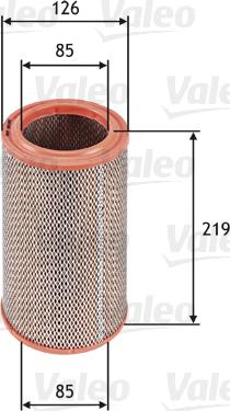 Valeo 585609 - Filtro aria www.autoricambi360.it