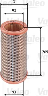 VALEO 585610 - Filtro aria www.autoricambi360.it