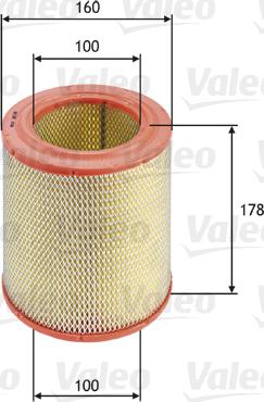 Valeo 585618 - Filtro aria www.autoricambi360.it