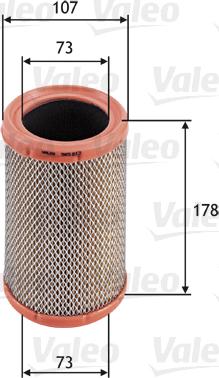 Valeo 585613 - Filtro aria www.autoricambi360.it