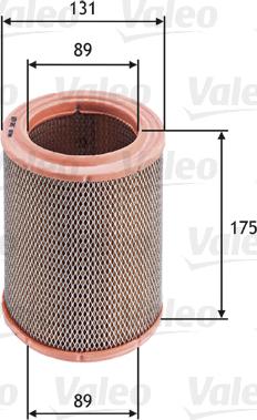 Valeo 585635 - Filtro aria www.autoricambi360.it