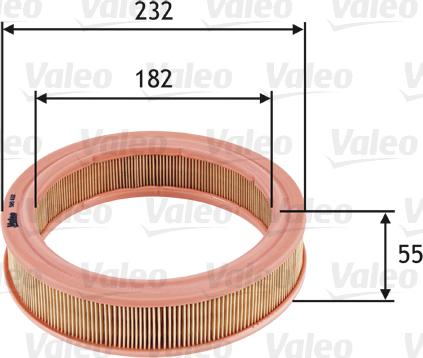 VALEO 585632 - Filtro aria www.autoricambi360.it
