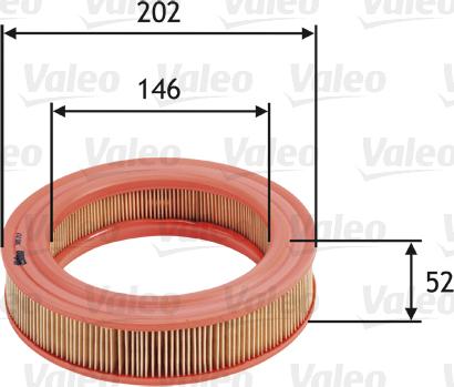 VALEO 585717 - Filtro aria www.autoricambi360.it