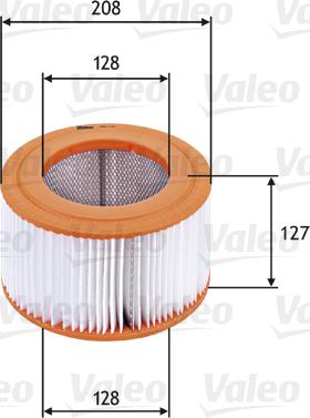 VALEO 585734 - Filtro aria www.autoricambi360.it