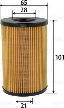 Valeo 586590 - Filtro olio www.autoricambi360.it