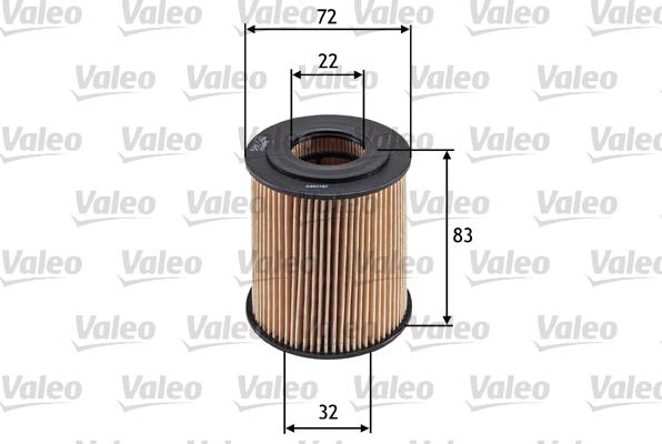 VALEO 586542 - Filtro olio www.autoricambi360.it