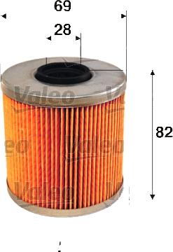 VALEO 586559 - Filtro olio www.autoricambi360.it